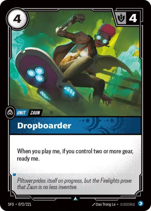 Dropboarder - Foil