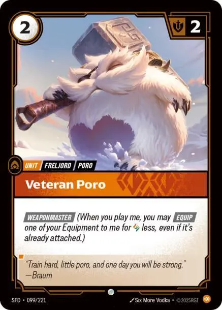 Veteran Poro - Foil