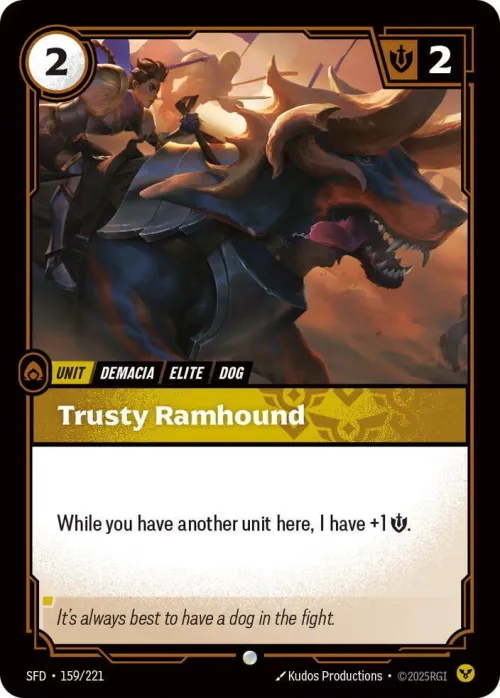 Trusty Ramhound - Foil