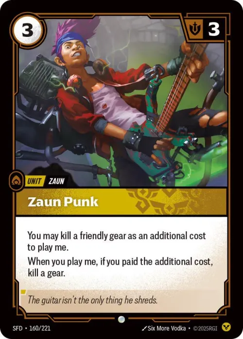 Zaun Punk - Foil