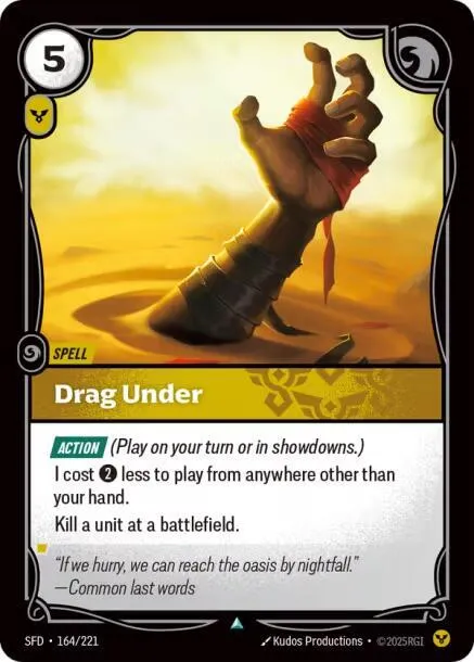 Drag Under - Foil