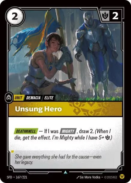 Unsung Hero - Foil