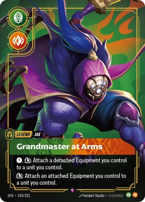 Jax, Grandmaster At Arms