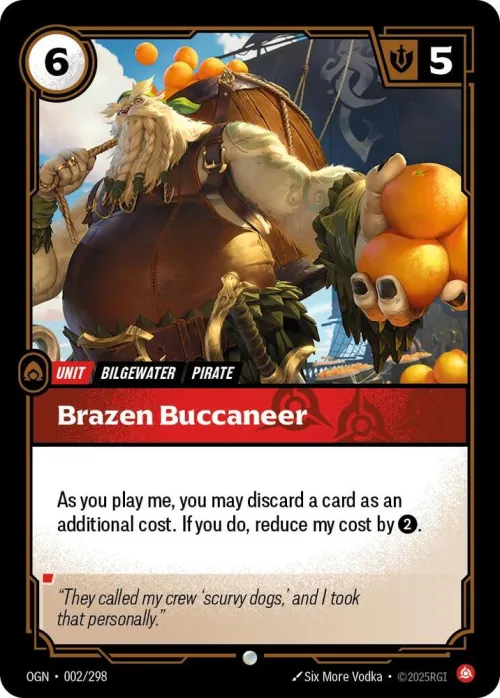 Brazen Buccaneer - Foil