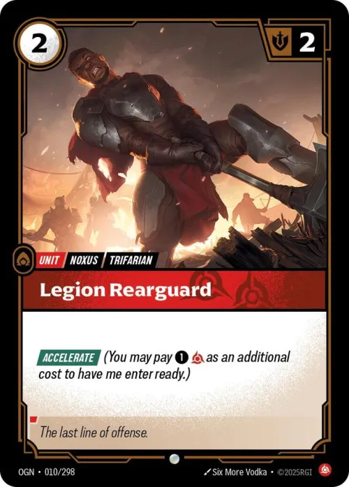 Legion Rearguard - Foil
