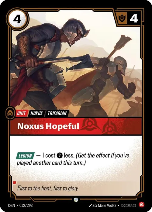 Noxus Hopeful - Foil