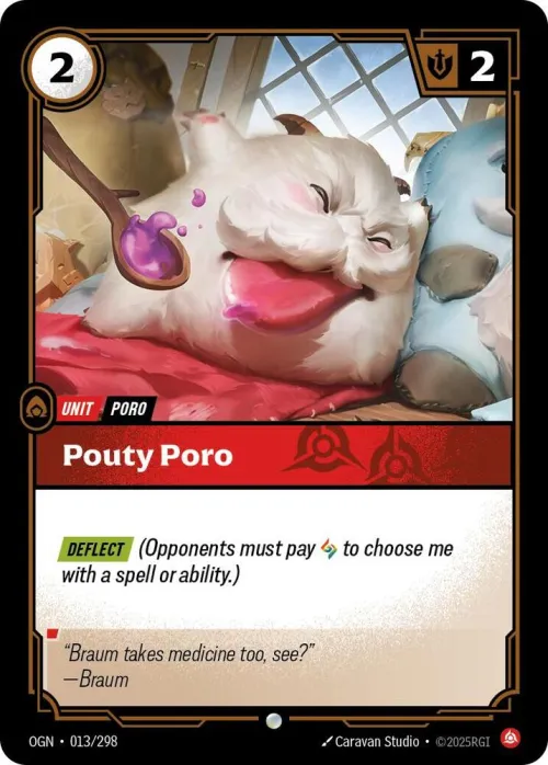 Pouty Poro - Foil