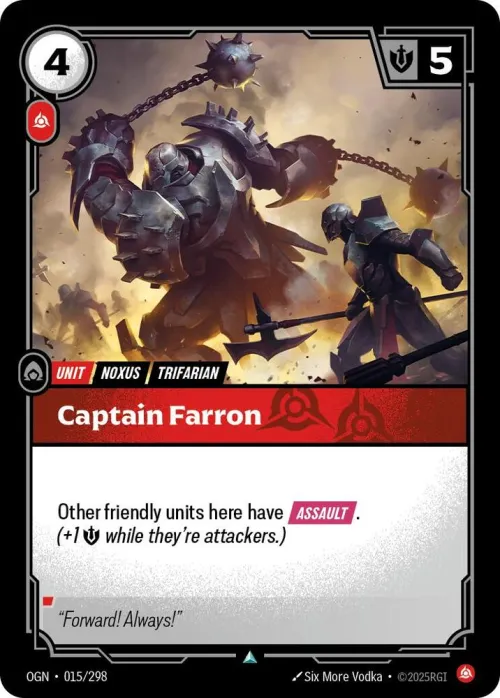 Captain Farron - Foil