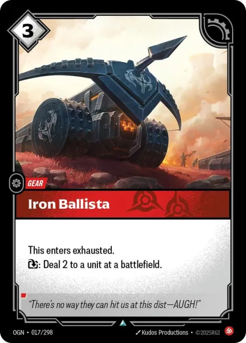 Iron Ballista - Foil