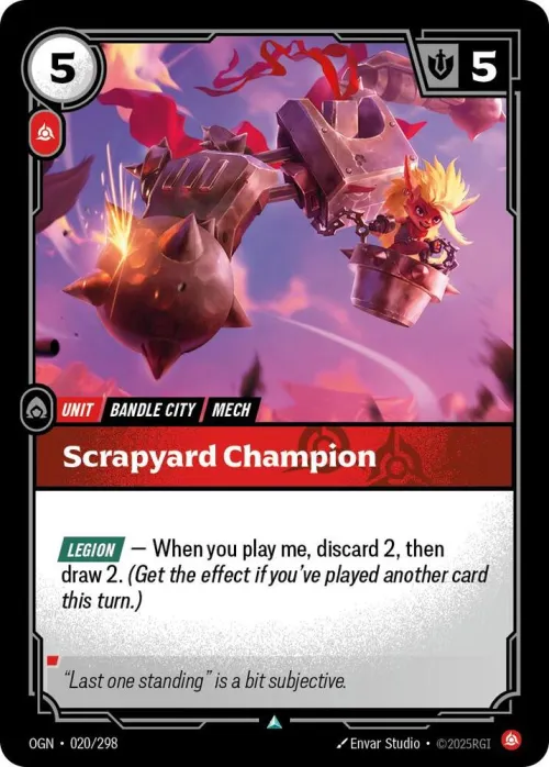 Scrapyard Champion - Foil