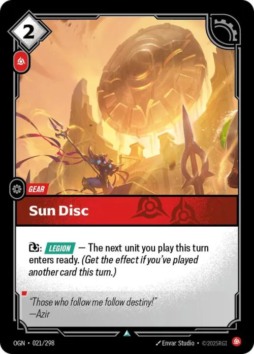 Sun Disc - Foil