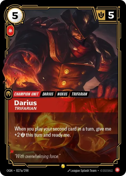 Darius, Trifarian