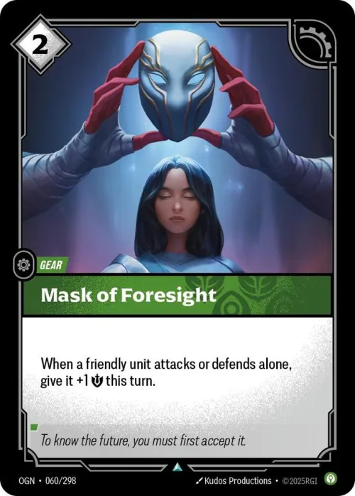 Mask of Foresight - Foil