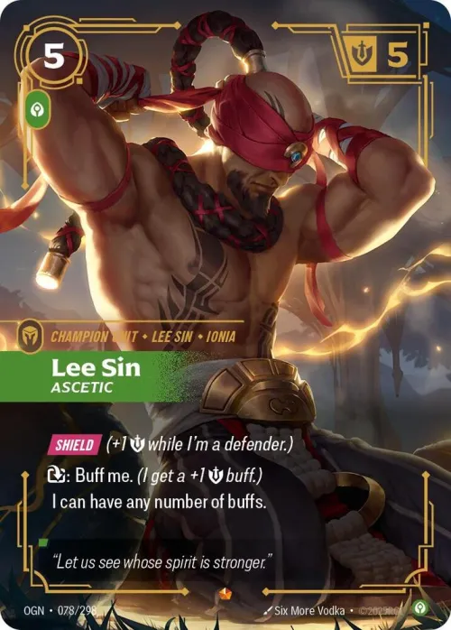 Lee Sin, Ascetic