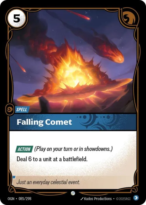 Falling Comet - Foil
