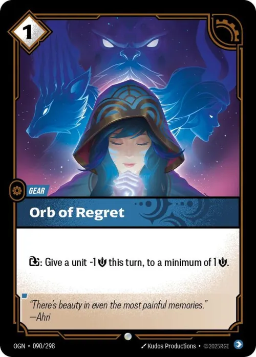 Orb of Regret - Foil