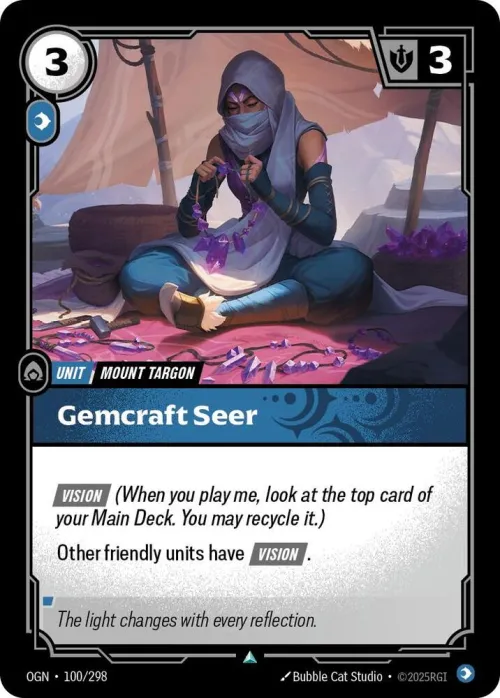 Gemcraft Seer - Foil