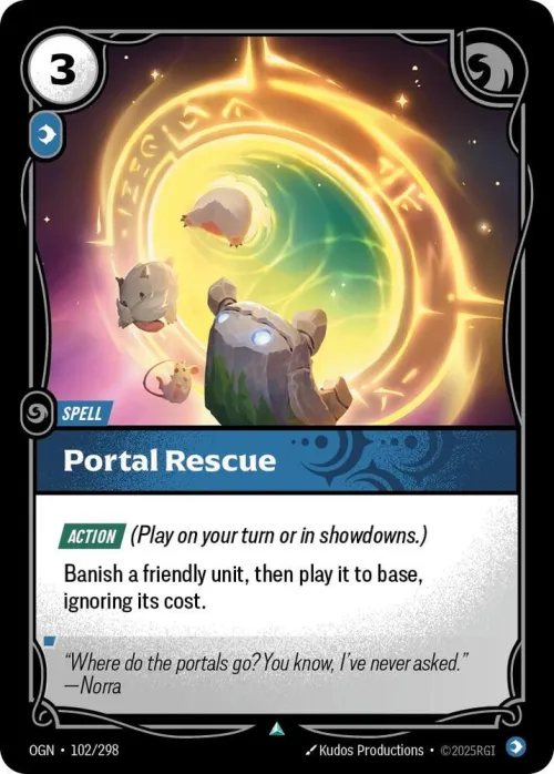 Portal Rescue - Foil