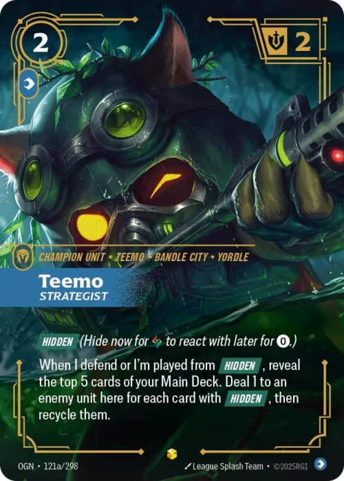 Teemo, Strategist