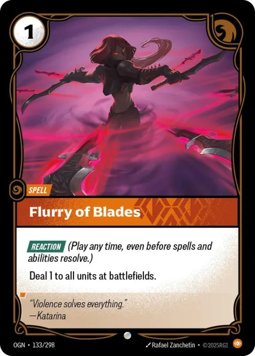 Flurry of Blades - Foil