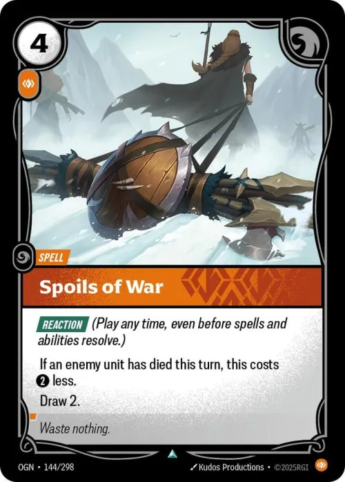 Spoils of War - Foil