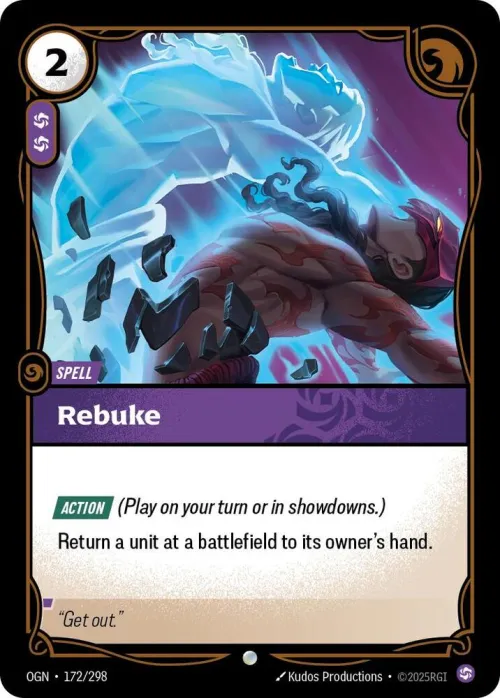 Rebuke - Foil