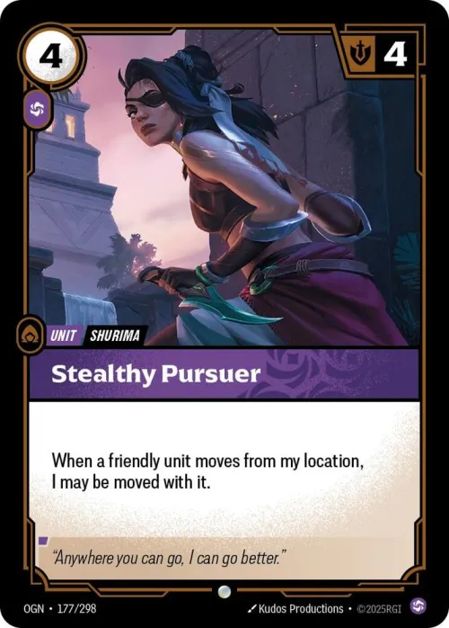 Stealthy Pursuer - Foil