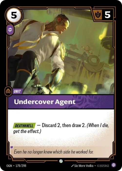 Undercover Agent - Foil