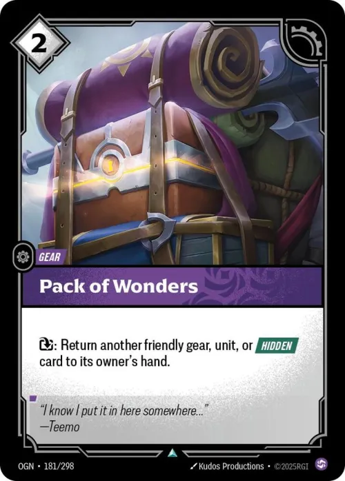 Pack of Wonders - Foil