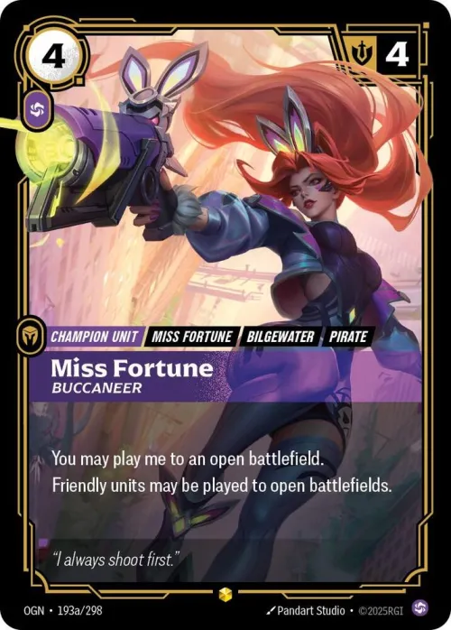 Miss Fortune, Buccaneer