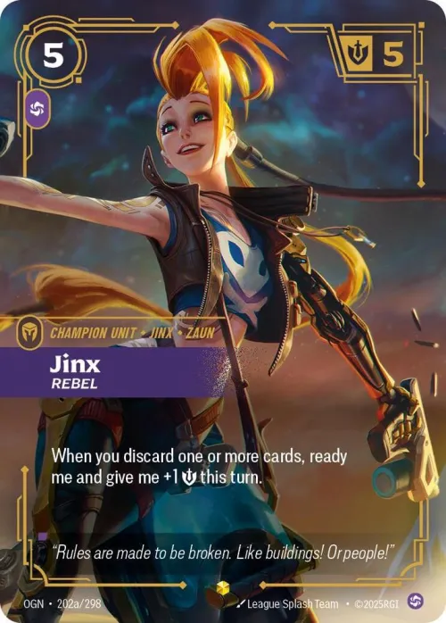 Jinx, Rebel