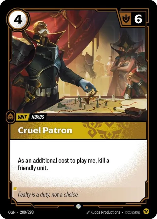 Cruel Patron - Foil