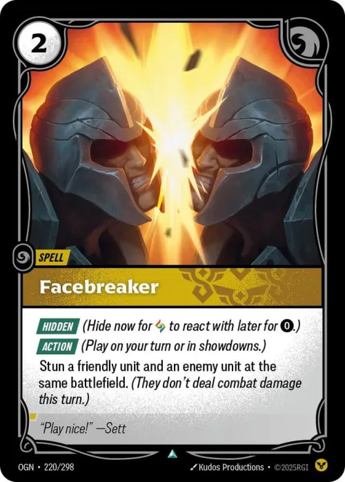 Facebreaker - Foil