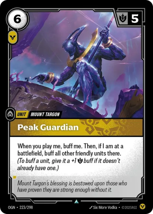 Peak Guardian - Foil