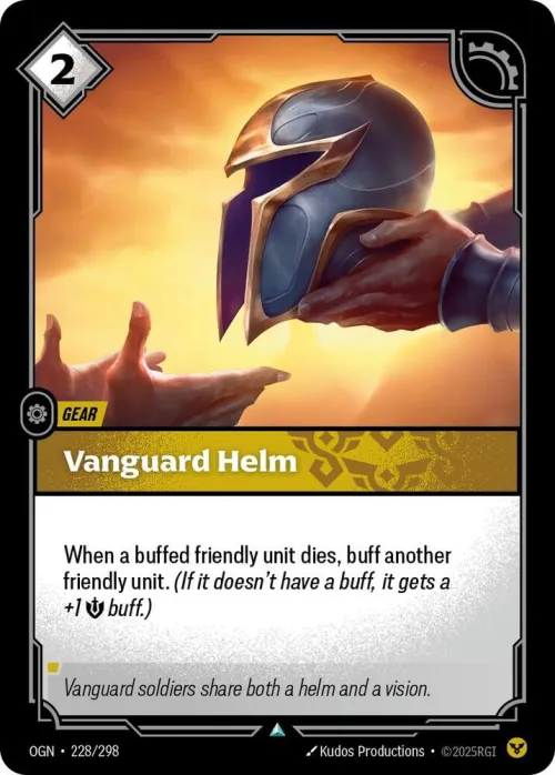 Vanguard Helm - Foil