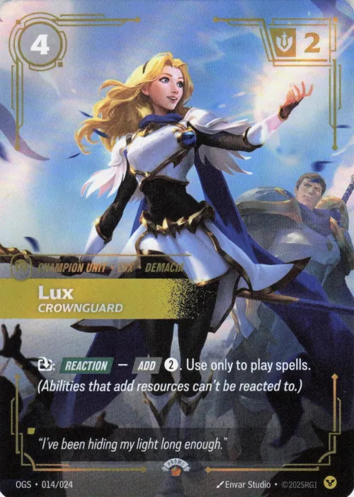 Lux, Crownguard