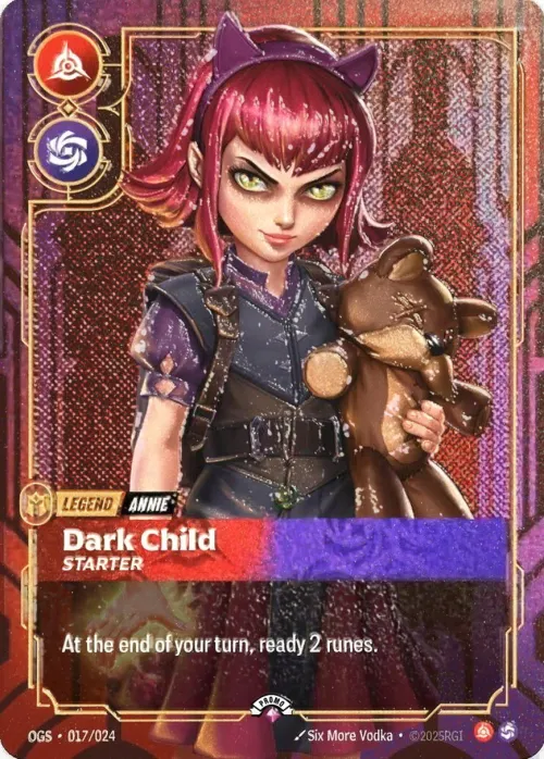 Annie, Dark Child - Foil