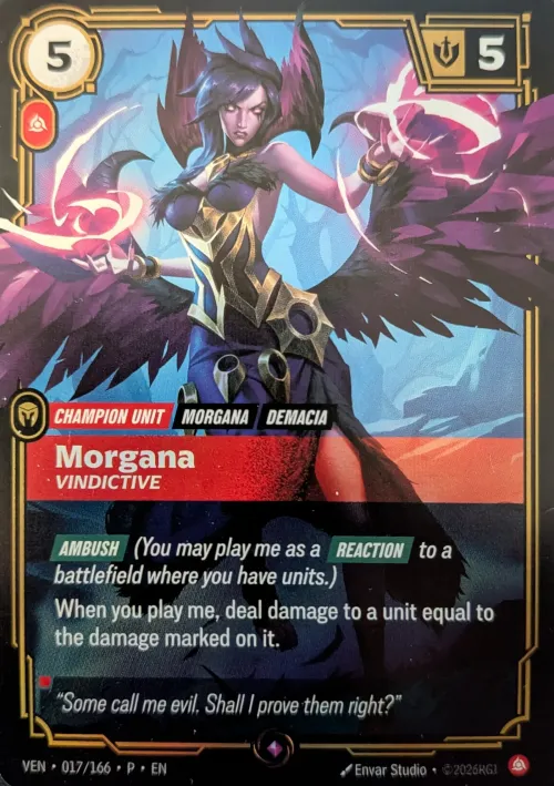 Morgana, Vindictive