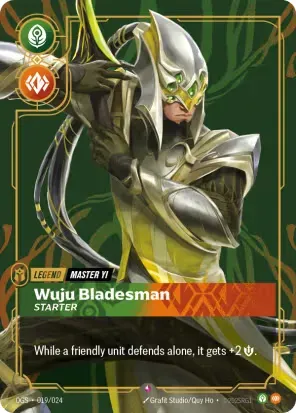 Master Yi, Wuju Bladesman - Foil