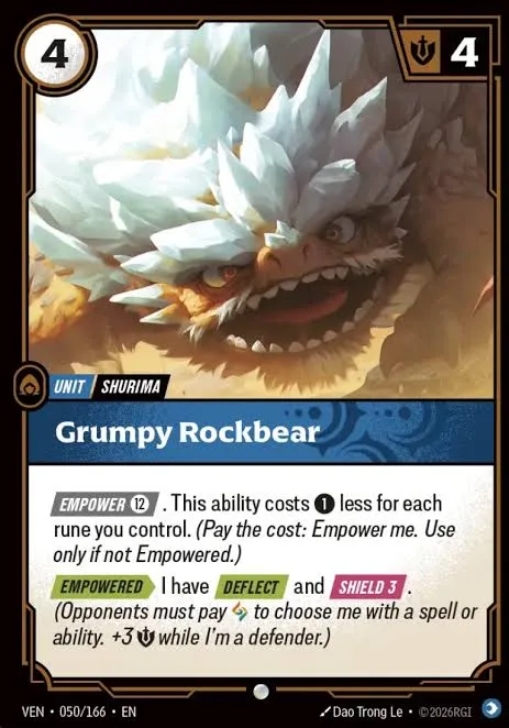Grumpy Rockbear