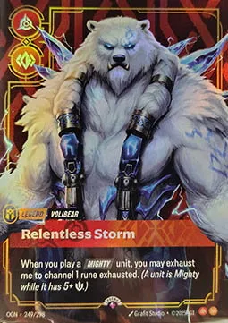 Volibear, Relentless Storm - Foil