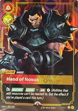 Darius, Hand of Noxus - Foil