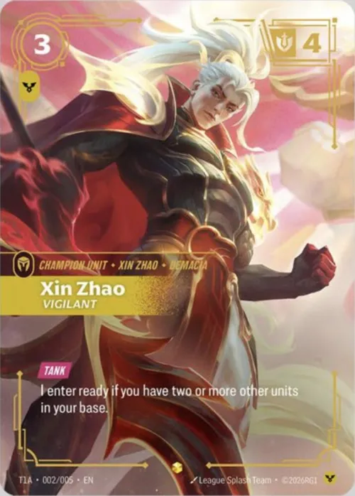 Xin Zhao, Vigilant