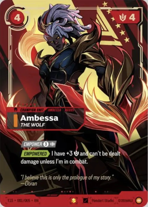 Ambessa, The Wolf - Foil
