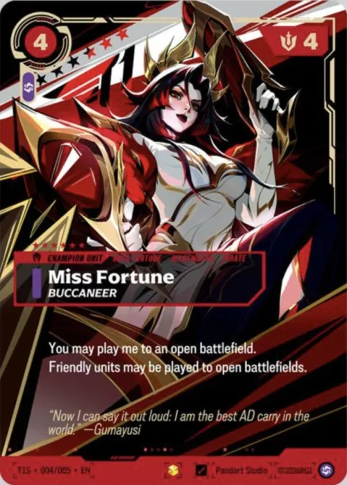 Miss Fortune, Buccaneer - Foil