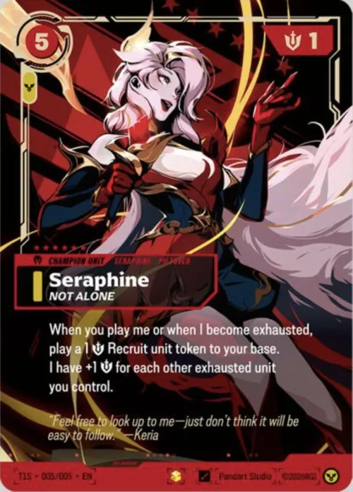 Seraphine, Not Alone - Foil