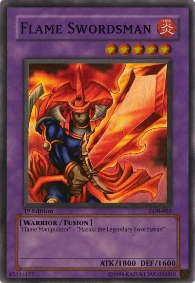 Flame Swordsman - 1st Edition