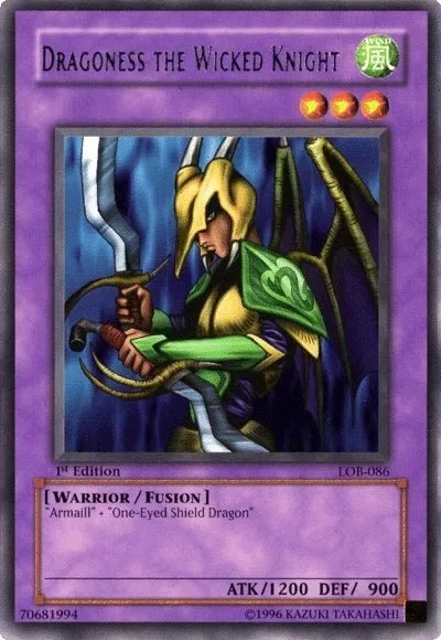 Dragoness the Wicked Knight - 1st Edition