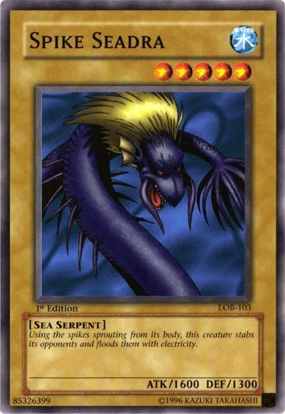 Spike Seadra - 1st Edition