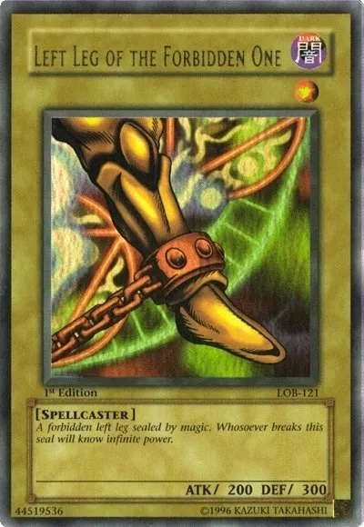 Left Leg of the Forbidden One - 1st Edition